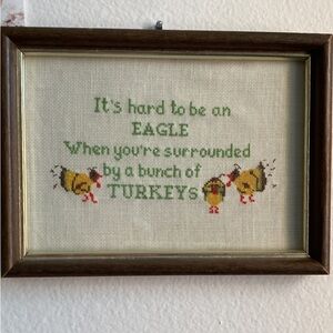 Vintage cross-stitch
